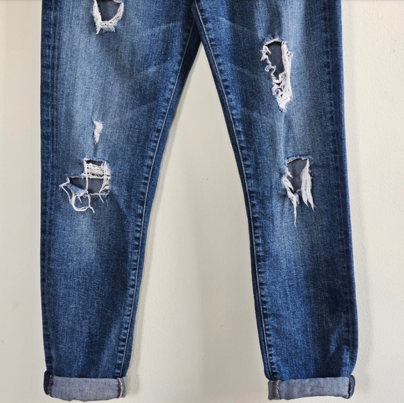 📌54 MAVI DISTRESSED CINDY MOM JEANS WOMEN'S SIZE 8 - Picture 14 of 14